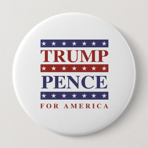Trumpf-Pennys für Amerika - - Button