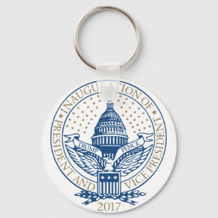 Trumpf-Pennys-Präsident Inaugural Logo Schlüsselanhänger