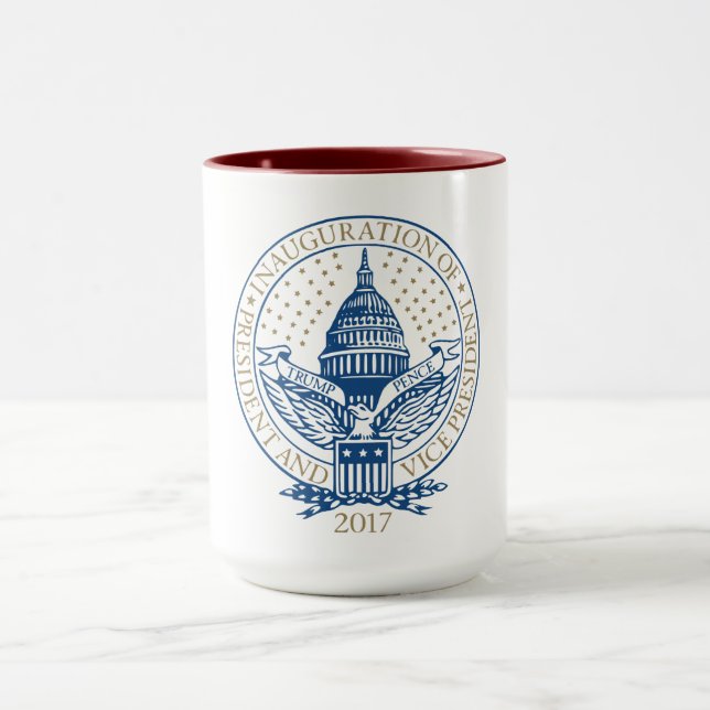 Trumpf-Pennys-Präsident Inaugural Logo Tasse (Zentrum)