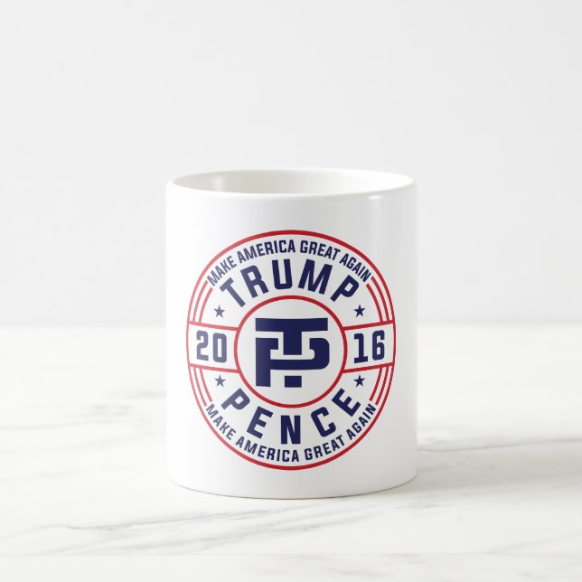 Trumpf-Pennys-Wahl 2016 Kaffeetasse (Mittel)