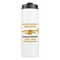 Trumpf Player High School Band Gold Personalisiert