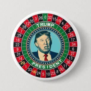 Trumpf-Präsident Button