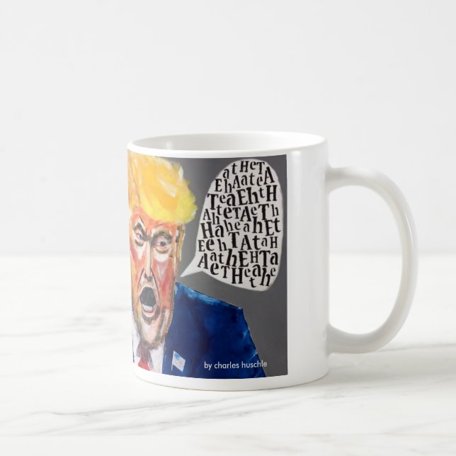 Trumpf-Rede Kaffeetasse (Rechts)