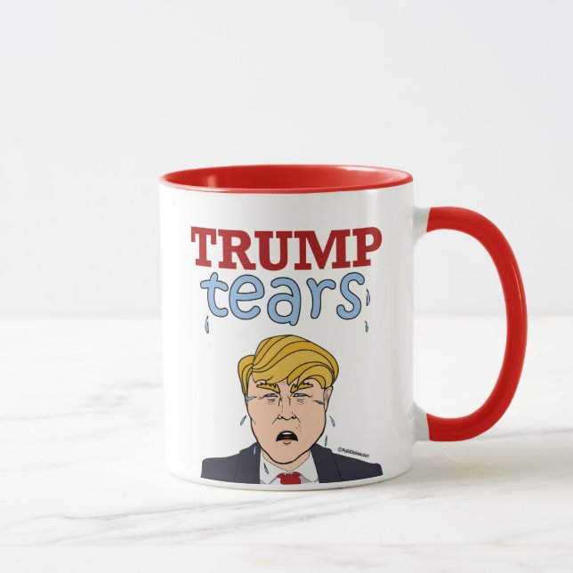 Trumpf-Risse Tasse (Rechts)