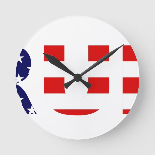 Trumpf Runde Wanduhr (Vorderseite)