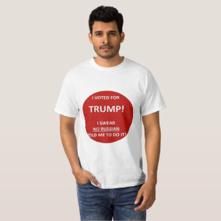 Trumpf-russisches Hacker-Shirt T-Shirt