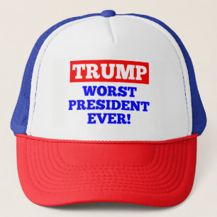 TRUMPF schlechtester Präsident Ever! Truckerkappe