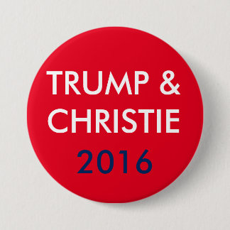 Trumpf u. Christie 3 Zoll-runder Knopf Button