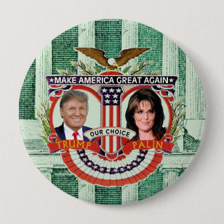 Trumpf u. Palin im Jahre 2016 Button