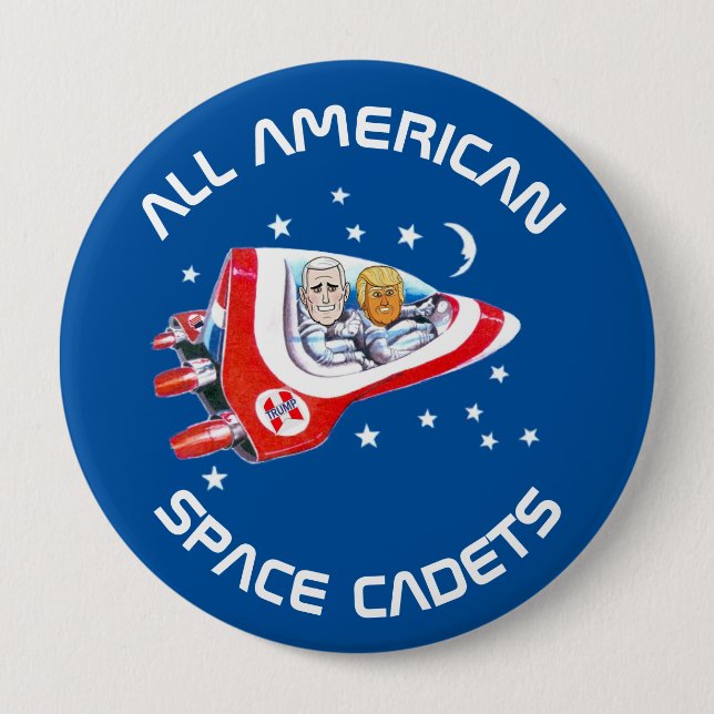 Trumpf u. Pennys Button (Vorderseite)