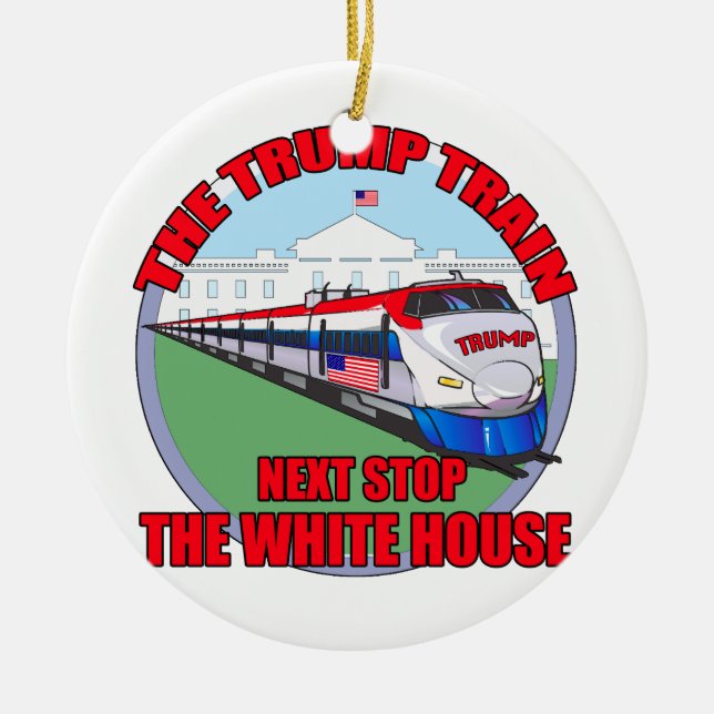 Trumpf-Zug Keramikornament (Vorne)