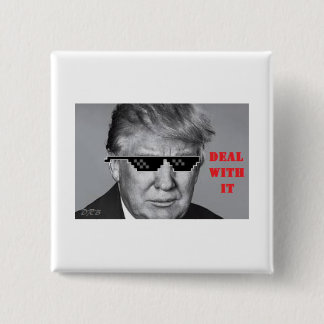 Trumpfabkommen mit ihm Knopf Button