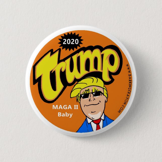 Trumpfkäsehauch-Artknopf 2020 Button (Vorderseite)