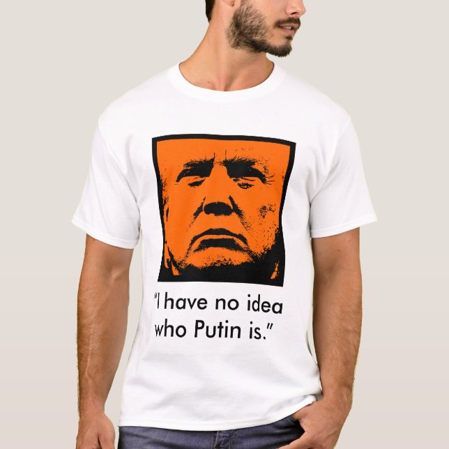 Trumpfputin-Zitat-Shirt T-Shirt (Vorderseite)