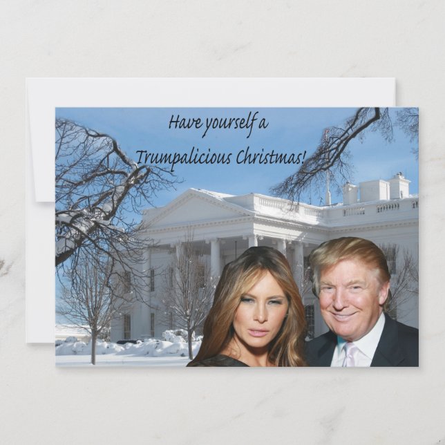 Trumphafte Weihnachten aus Donald und Melania