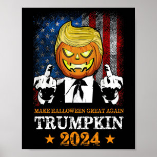 Trumpkin 2025 USA: Lass Halloween wieder großartig Poster