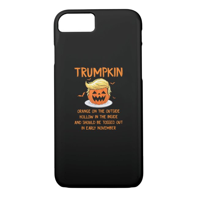 Trumpkin Anti-Halloween-Geschenke Case-Mate iPhone Hülle (Rückseite)