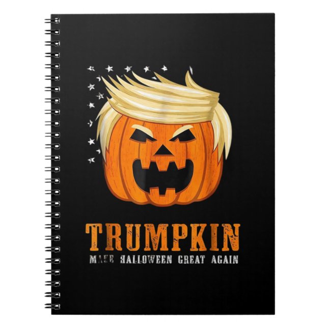 Trumpkin - Bestes Halloween-Kostüm Tri-Blend Notizblock (Vorderseite)