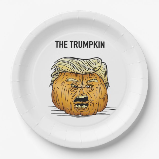 Trumpkin Classic & Basic Design Pappteller (Vorderseite)