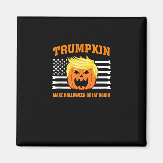 Trumpkin Classic Halloween - Make Halloween Great Magnet (Vorne)
