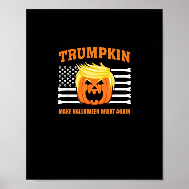 Trumpkin Classic Halloween - Make Halloween Great Poster (Vorne)