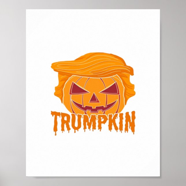 Trumpkin Classic - Pumpkin President Style Poster (Vorne)