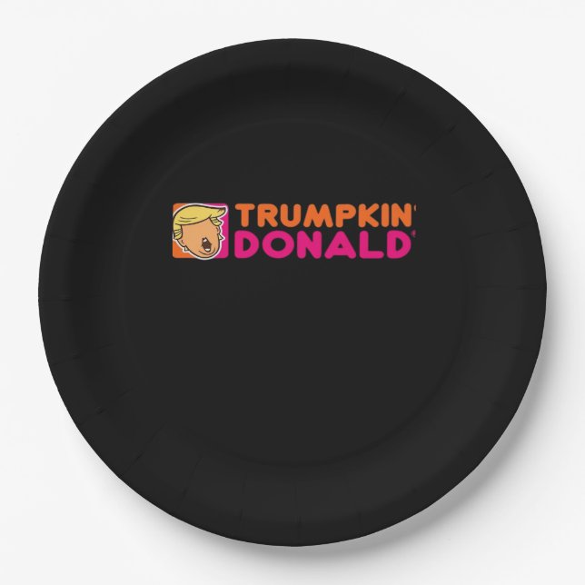 Trumpkin Donald Classic Pappteller (Vorderseite)