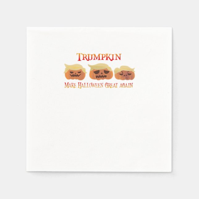 Trumpkin Funny Design Serviette (Vorderseite)