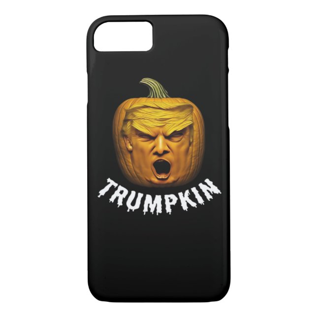 Trumpkin - Funny Donald Pumpkin Halloween Case-Mate iPhone Hülle (Rückseite)