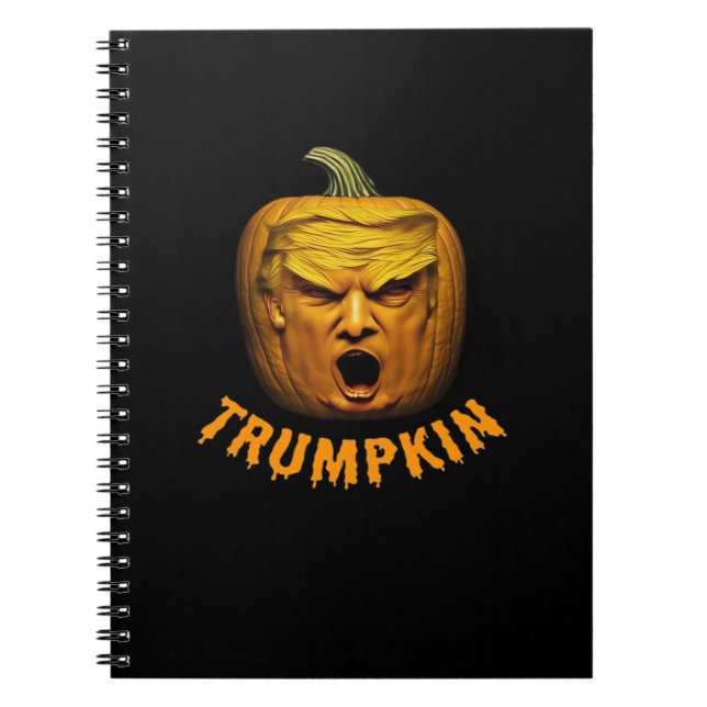 Trumpkin - Funny Donald Pumpkin Halloween Classic Notizblock (Vorderseite)