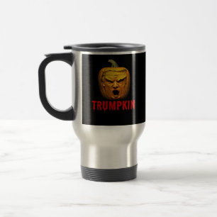Trumpkin - Funny Donald Pumpkin Halloween Reisebecher