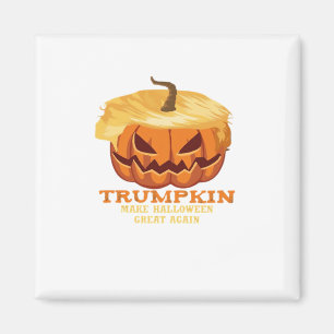 Trumpkin Funny Halloween Pumpkin - Klassisches Kos Magnet