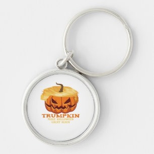 Trumpkin Funny Halloween Pumpkin - Klassisches Kos Schlüsselanhänger