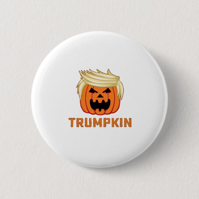 Trumpkin - Funny Parody Slogan Button (Vorderseite)