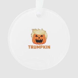 Trumpkin - Funny Parody Slogan Ornament