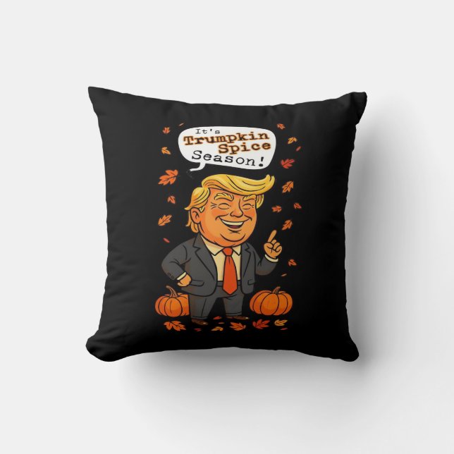 Trumpkin Gewürzsaison Classic Kissen (Vorderseite)
