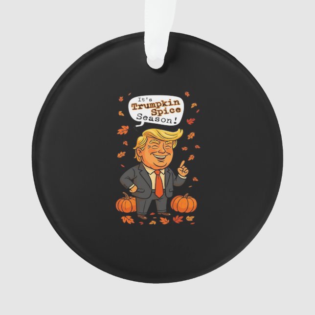 Trumpkin Gewürzsaison Classic Ornament (Vorderseite)