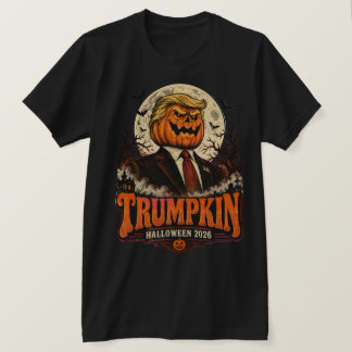 Trumpkin Halloween 2026 Lustig T-Shirt