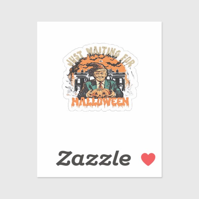 Trumpkin Halloween Classic Aufkleber (Blatt)