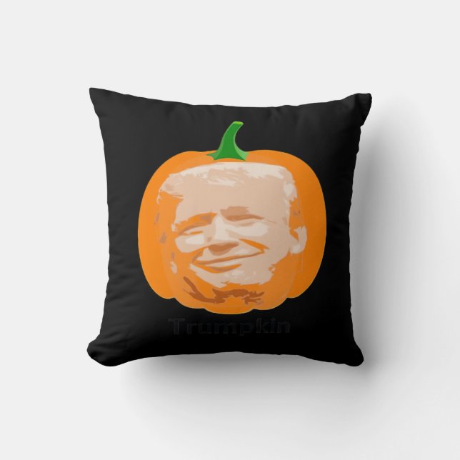 Trumpkin Halloween Classic Kissen (Vorderseite)