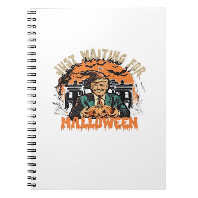 Trumpkin Halloween Classic Notizblock (Vorderseite)