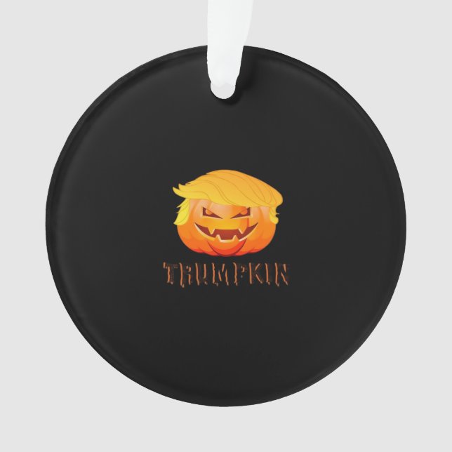 Trumpkin Halloween Classic Ornament (Vorderseite)
