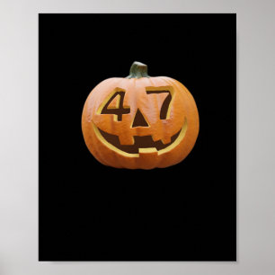 Trumpkin Halloween Classic Poster