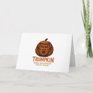 Trumpkin.. Halloween erneut groß Karte