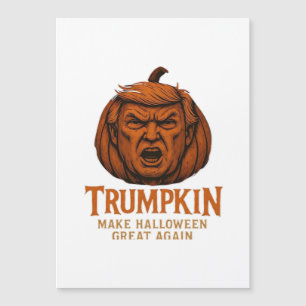 Trumpkin.. Halloween erneut groß Magnetkarte