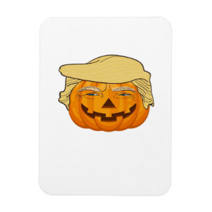 Trumpkin Halloween Funny Classic - Basic Fall Slot Magnet