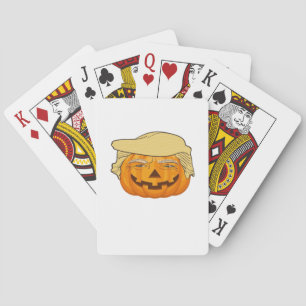 Trumpkin Halloween Funny Classic - Basic Fall Slot Spielkarten