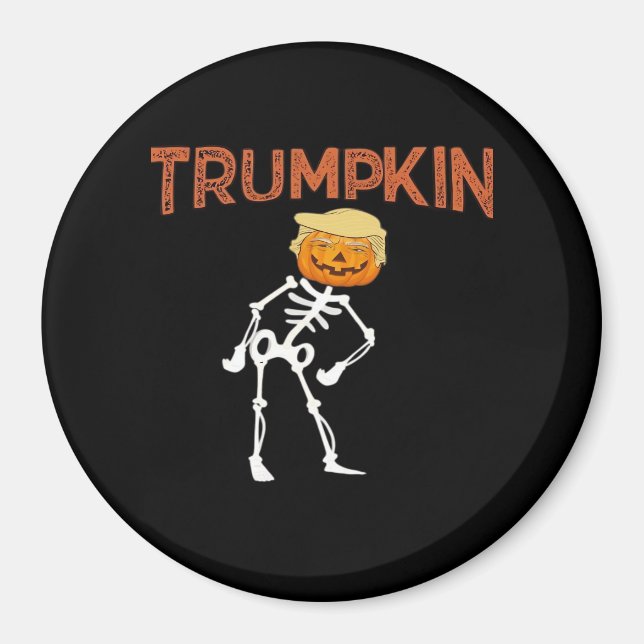 Trumpkin Halloween Funny Classic Magnet (Vorne)