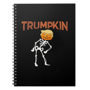 Trumpkin Halloween Funny Classic Notizblock