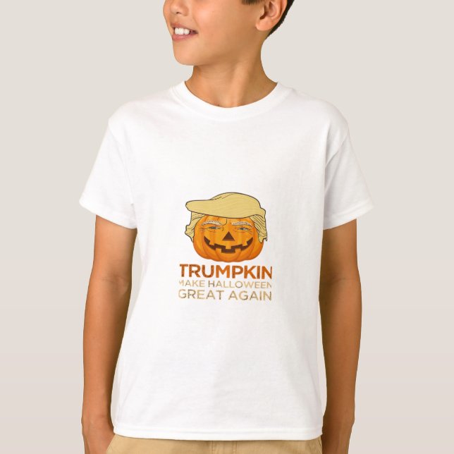 Trumpkin Halloween Funny Classic T-Shirt (Vorderseite)